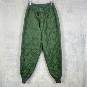 Vintage USAF CWU-9/P Quilted Liner Trousers Olive Green Cold Weather Pants M
